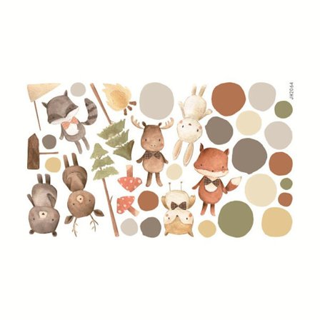 Wondever Animal Dandelion Väggdekaler Väggklistermärken Mural Animal