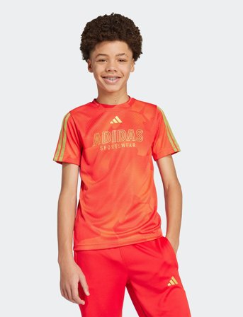 adidas Sportswear J Hot Cof Tee - Red - 152