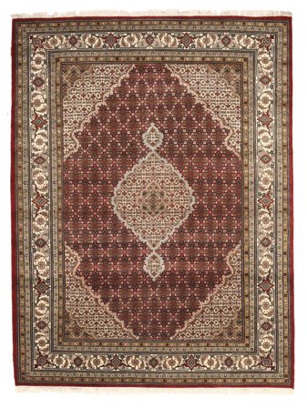 Tabriz Royal Rug 185X246 Brown/Orange Wool, India