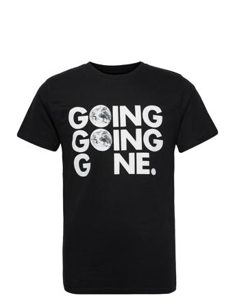 T-Shirt Stockholm Going G Black T-shirts Short-sleeved Musta DEDICATED