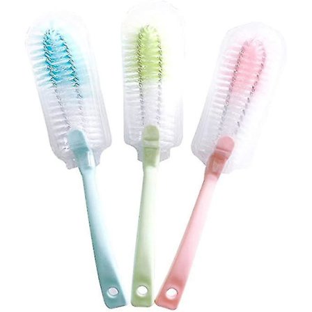 Flaskkvast 3-pack Långskaftad Rengöringsborste