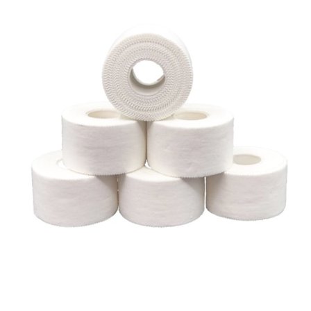 IC Vit Atletisk Sportteip - Ekstremt Sterk, Lett å Riv, Ingen Klebrig Rest - Beste Teip for Idrettsutøvere og Medisinske Trenere. Perfekt på Bat