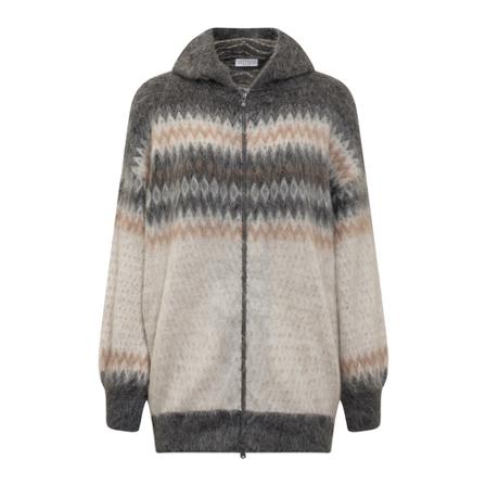 Brunello Cucinelli, Knitwear Beige, Dames, Maat:M