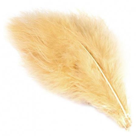 Marabou Plumes - Ginger
