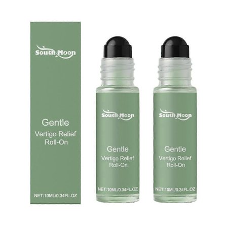 Högkvalitativ 1-3x Anti-Yrsel Roll-On, Vertigo Ease Roller 10ml, Naturliga & Snabbt Verkande Eteriska Oljor för Stöd mot Yrsel och Svindel