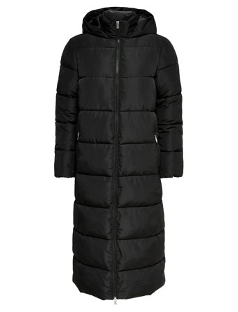 Onlanna X Long Hood Puffer Coat Otw Black ONLY
