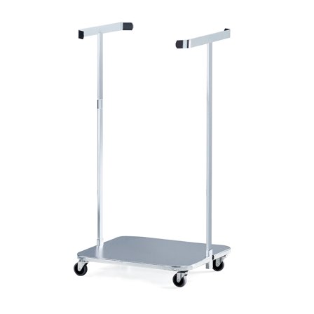 Abfallbeutelhalter für Beutel mit 125 Liter, verzinkt