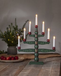 Star Trading Kynttelikkö Tradition Vihreä