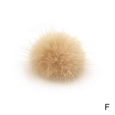5 X New Nail Poms Fluffy Plush Ball Nails 3d Soft Pom Avtagbar