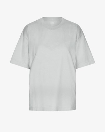 Oversized Organic T-Shirt - Faded Grey XS