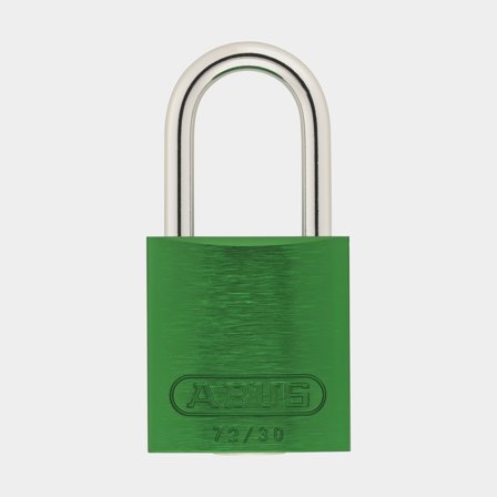 Candado ABUS 72/30, Ø4.5 mm, verde