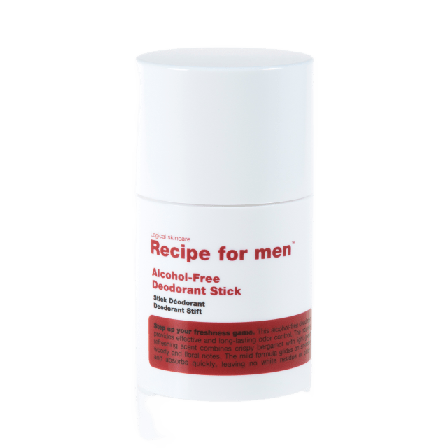 Recipe For Men Alcohol-Free Deodorant Stick Deo Herr 75ML