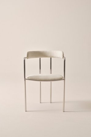 Jotex - Armstol Naturhvit - MARYLAND - Kjøp Spisestoler & kjøkkenstoler hos Jotex