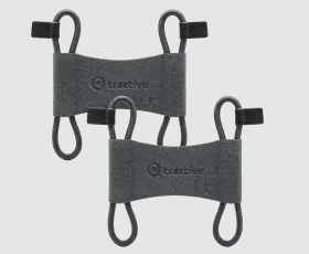 Tractive GPS Stof klemmer, Hund. Sort,, 2 stk