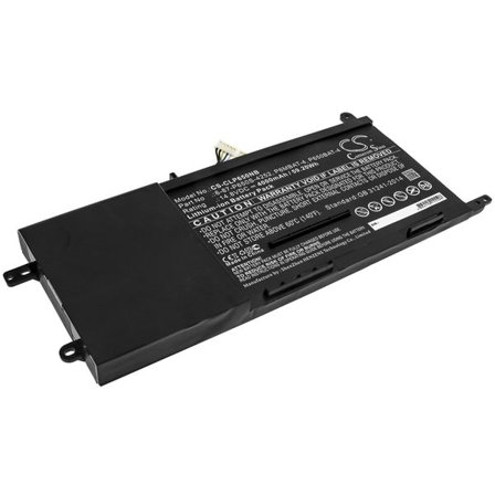 Laptopbatteri for Schenker XMG P505-6OH, XMG P505-8AK, XMG P706 og andre.