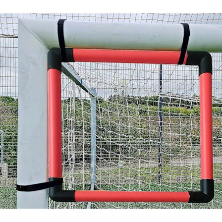 Fotballmål hjørneskudd toppskudd treningsramme passer alle ballstørrelser 56x56cm