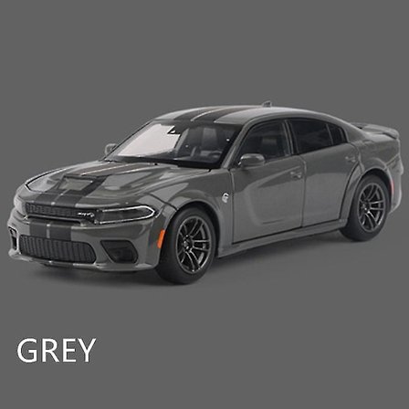 1:32 Dodge Challenger Srt Legering Sportsvogn Model Diecast & Legetøjs Metal Muskelbil Model Simulering Lyd Og Lys Børns Gaver