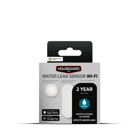 Housegard Water Leak Sensor Wi-Fi, WA202