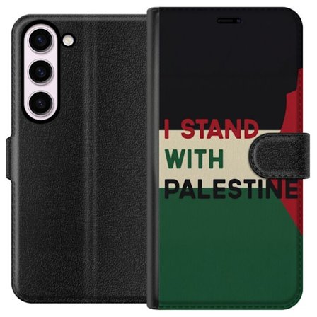 Kompatibelt Lommeboketui til Samsung Samsung Galaxy S23 Stå opp for Palestina - solidaritetsdesign med en sterk melding