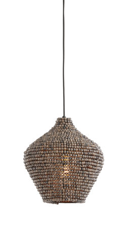 Light & Living Kalenga Lampe Brun-Grå H41