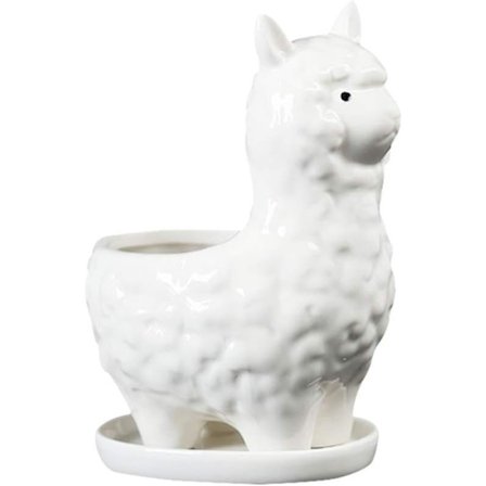 Alpaca Blomkruka Kreativ Succulent Planter Krukor Söta Djur