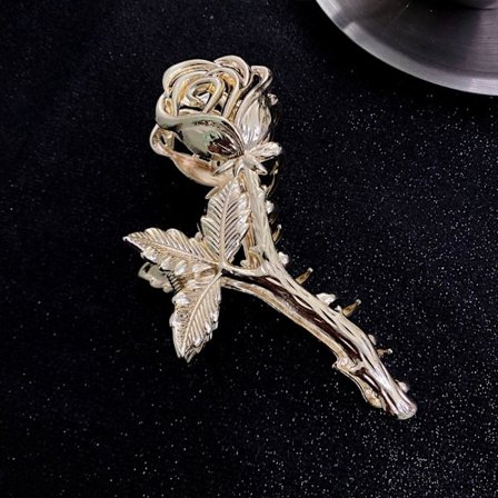 Metall Hårklor Hårgrepp GULD