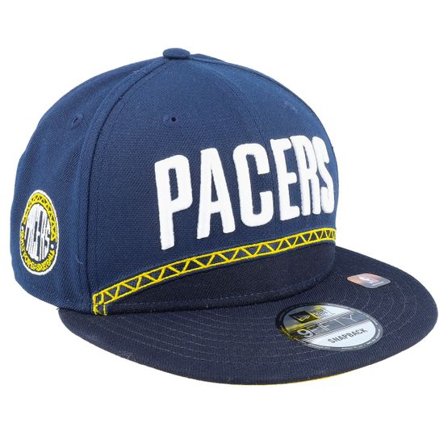 New Era - NBA Blå snapback Keps - Indiana Pacers M 9FIFTY NBA City Edition 22 Navy Snapback @ Hatstore