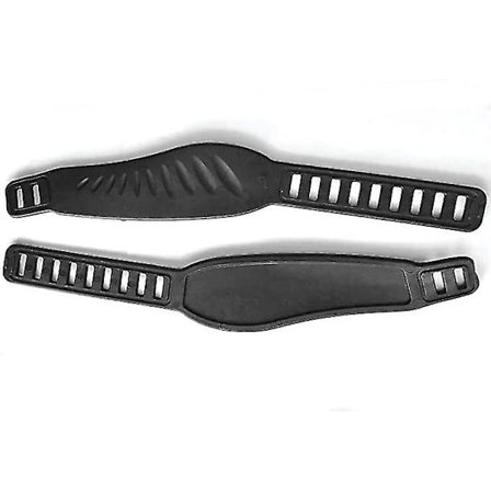 Life Fitness Stationary Bikes Långa Pedalremmar (par) | (2 tum B x 12-1/2 tum L) Universal Ersättning för Träningscykel Hemgym | Passar De Flesta