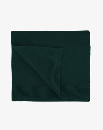 Merino Wool Scarf - Emerald Green