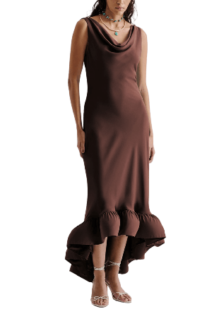 Malina Alia Dress Klänningar Dam Brun 40