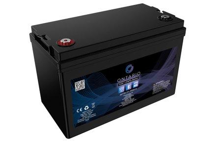 Ontario PRO X Heat 12.8V 100Ah LiFePO4 litiumbatteri (med varme og blåtann)
