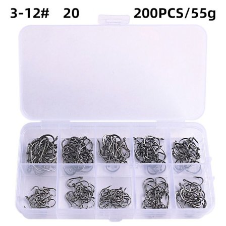 High-carbon stål fiskekrog Hawksbill Enkelt krog 200STK 200STK