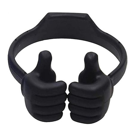 Tummen upp mobiltelefonställ, tummen upp, mobiltelefonhållare, film, lat sängvisning, skrivbordsfäste