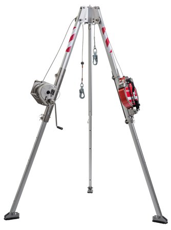 Honeywell 1034911 Stativsett med vinschholder, Fallsikringsutstyr