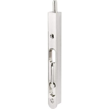 Kommersiell AC-DH113-SN innfelt bolt, 8 tommer, sateng nikkel