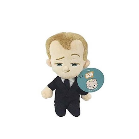 Boss Baby plyschleksak Anime Doll Present - Black Boss