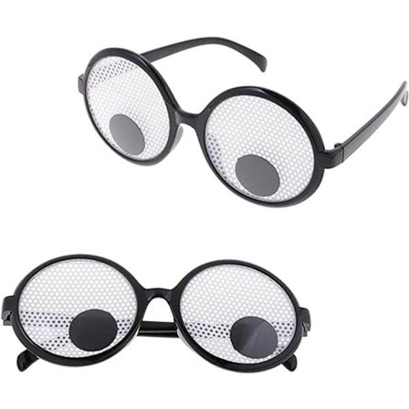 2-pack roliga glasögon med skämtglasögon festglasögon solglasögon