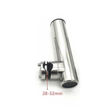 Ruostumattomasta teräksestä valmistettu säädettävä vavanpidike veneisiin 28-32mm[FY]