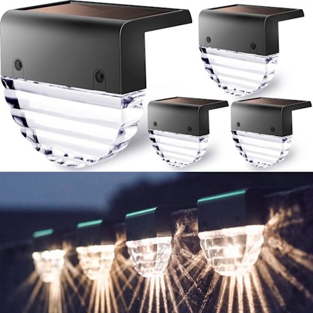 Solcelled dekklys, utendørs belysning hagedekorasjon, utendørs s