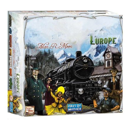Huipputarjous edulliseen hintaan! Ticket to Ride: Rails & Sails - Lautapeli Days of Wonderilta | 2-5 Pelaajaa-Iloisia Erikoislahjoja