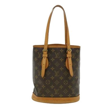 Louis Vuitton Vintage, Pre-owned Canvas louis-vuitton-bags Bruin, Dames, Maat:ONE Size