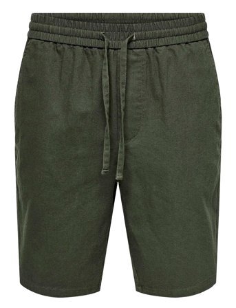 ONLY & SONS | Onslinus 0007 Cot Lin Shorts Noos | S