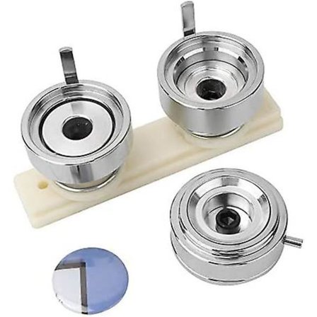 Badge Maker Knapmaskine Pin Maker Knapfremstillingssæt Nøgleringe Til DIY Knapper Oplukkere Badges