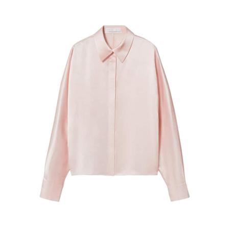 Mango Shirt rosa, Dam, Dam, Storlek: L