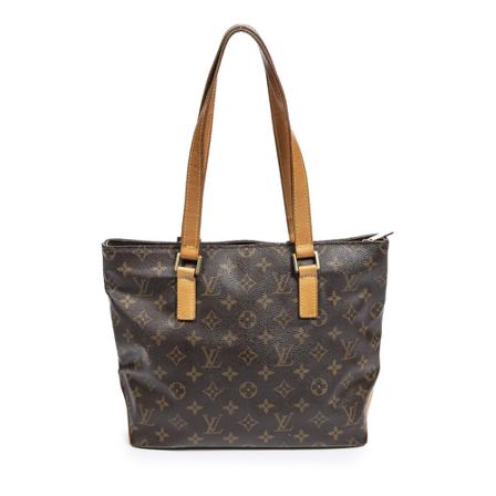 Louis Vuitton Vintage Pre-owned Cabas Piano Monogram Tote Taske Brun, Herre Vintage Tasker, Størrelse: ONE Size