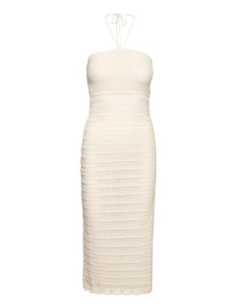 Robe Calune Dresses Knitted Dresses Hvit Ba&sh*Betinget Tilbud