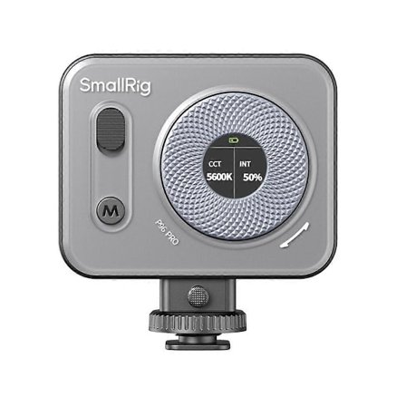 P96 Pro Mini LED -videovalo, 2500-6500K säädettävä, CRI95+ kameroille, A