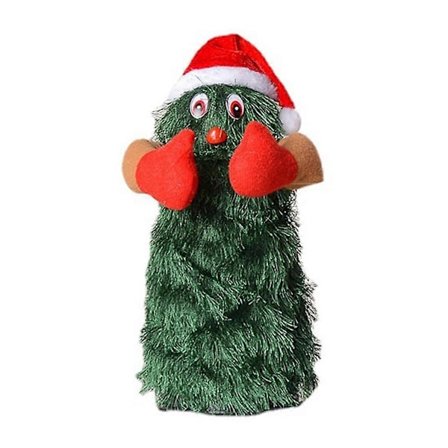 Dansende Juletræ Juletræ Sangdukke Vippe- og Roterende Juletræ [DB]