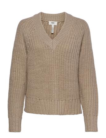 Objjamalia L/S Knit Pullover Pb10 Brown Object
