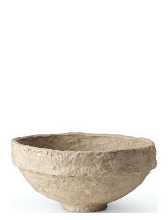 Sustain Sculptural Bowl Home Decoration Decorative Platters & Bowls Beige Nordstjerne